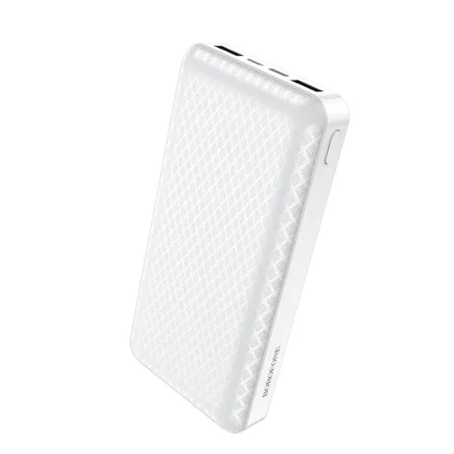 Borofone BJ3A Minimalist Powerbank 20000mAh 2xUSB fehér