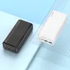 Borofone BJ27B Pindar Powerbank 30000mAh 2xUSB fehér - 3. kép