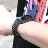 Xiaomi Mi Band 6/5 Carbon szíj fekete - 1. kép