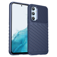 Samsung Galaxy A54 5G Thunder fokozott védelmet biztosító flexibilis TPU tok kék