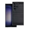 Samsung Galaxy A54 5G Carbon szénszál mintájú TPU tok fekete - 0. kép