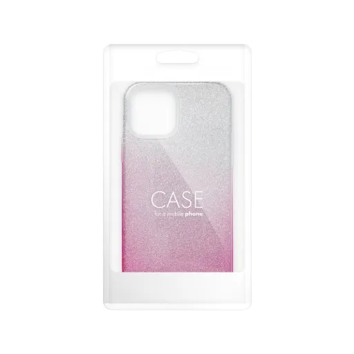 Samsung Galaxy A54 5G Forcell Shining tok átlátszó/rózsaszín Samsung Galaxy A54 5G Forcell Shining tok átlátszó/rózsaszín