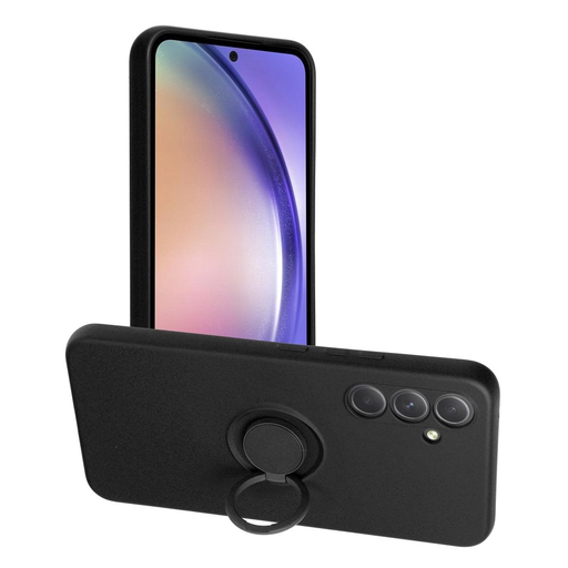 Samsung Galaxy A54 5G Forcell Szilikon ring tok fekete Samsung Galaxy A54 5G Forcell Szilikon ring tok fekete