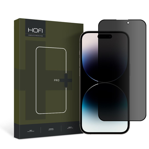 iPhone 14 Pro/15 Hofi Anti Spy Glass Pro+ kijelzővédő üvegfólia iPhone 14 Pro/15 Hofi Anti Spy Glass Pro+ kijelzővédő üvegfólia