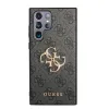 Samsung Galaxy S23 Ultra Guess PU 4G Metal Logo tok szürke (GUHCS23L4GMGGR) - 0. kép