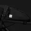 Biciklitáska / kerékpártáska cipzárral 0,3L fekete (SAHOO 122051) - 0. kép