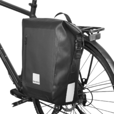 Cyklistická taška / taška na bicykel na zips 20L čierna (SAHOO 142047) Cyklistická taška / taška na bicykel na zips 20L čierna (SAHOO 142047)