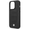 iPhone 14 Pro BMW BMHMP14L22RPSK Leather Seats Pattern ülésmintás tok fekete - 2. kép