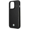 iPhone 14 Pro Max BMW BMHMP14X22RFGK Leather Diamond Pattern MagSafe kompatibilis tok fekete - 2. kép