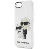 iPhone 7/8/SE 2020/SE 2022 Karl Lagerfeld KLHCI8HNKCTGT Glitter Karl és Choupette tok átlátszó - 3. kép