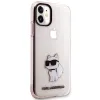 iPhone 11/XR Karl Lagerfeld KLHCN61HNCHTCP Ikonik Choupette tok rózsaszín - 2. kép