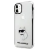 iPhone 11/XR Karl Lagerfeld KLHCN61HNCHTCT Ikonik Choupette tok átlátszó - 3. kép