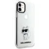 iPhone 11/XR Karl Lagerfeld KLHCN61HNCHTCT Ikonik Choupette tok átlátszó - 4. kép