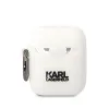 Airpods 1/2 Karl Lagerfeld KLA2RUNIKH 3D Karl Head szilikon tok fehér - 0. kép