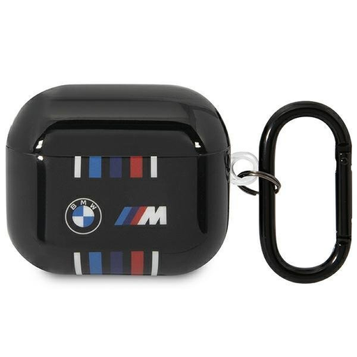 AirPods 3 BMW BMA322SWTK Multiple Colored Lines tok fekete AirPods 3 BMW BMA322SWTK Multiple Colored Lines tok fekete