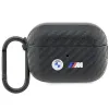 AirPods Pro 2 BMW BMAP2WMPUCA2 Carbon Double Metal Logo tok fekete - 0. kép