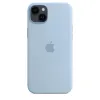 iPhone 14 Plus szilikontok égboltkék (MQUE3ZM/A) Apple gyári MagSafe-rögzítésű (SEASONAL 2023 Spring) - 0. kép