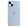 iPhone 14 Plus szilikontok égboltkék (MQUE3ZM/A) Apple gyári MagSafe-rögzítésű (SEASONAL 2023 Spring) - 2. kép