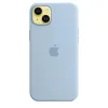 iPhone 14 Plus szilikontok égboltkék (MQUE3ZM/A) Apple gyári MagSafe-rögzítésű (SEASONAL 2023 Spring) - 4. kép