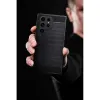 Samsung Galaxy A14 4G/5G Carbon szénszál mintájú TPU tok fekete - 3. kép