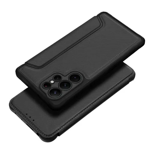 Samsung Galaxy A14 4G/A14 5G RAZOR fliptok fekete ütésálló Samsung Galaxy A14 4G/A14 5G RAZOR fliptok fekete ütésálló
