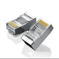 Ugreen RJ45 Ethernet fém csatlakozó, 8P / 8C, Cat.6, UTP (10db)