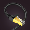 Ugreen NW107 Ethernet RJ45 hálózati kábel, Cat.7, STP, 3m (fekete) - 0. kép