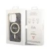 iPhone 14 Pro Guess 4G IML MagSafe kompatibilis tok fekete (GUHMP14LH4STK) - 1. kép