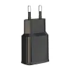 XO L92D hálózati töltő adapter 1x USB, 18W, QC 3.0 (fekete) - 0. kép