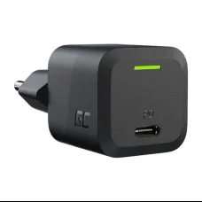 Green Cell PowerGan hálózati töltő adapter USB-C 33W, GaN, GC (fekete)