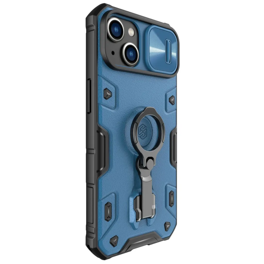 iPhone 14 Plus Nillkin CamShield Armor Pro telefontok kék - 8