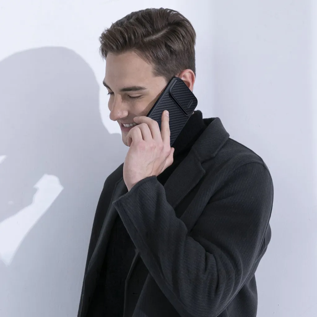 iPhone 14 Plus Nillkin Synthetic Fiber S telefontok fekete - 16