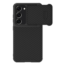 Samsung Galaxy S23 Plus Nillkin Synthetic Fiber S tok fekete