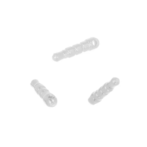 Jack 3.5 mm csatlakozó porvédő sapka szilikonból, fehér, 10 db