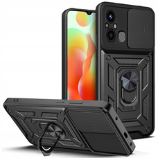 Xiaomi Redmi 12C Tech-Protect Camshield Pro puzdro čierne Xiaomi Redmi 12C Tech-Protect Camshield Pro puzdro čierne