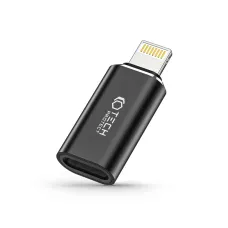 Tech-Protect Ultraboost Lightning - Type C adapter fekete