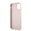 iPhone 11 Guess Szilikon Line Triangle tok rózsaszín (GUHCN61SLTGP) - 3. kép