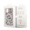 iPhone 11 Guess PC/TPU Flowers IML MagSafe kompatibilis tok rózsaszín (GUHMN61HCFWSP) - 4. kép