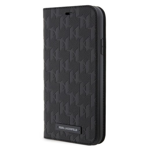 iPhone 11 Karl Lagerfeld PU Saffiano Monogram fliptok fekete (KLBKN61SAKLHPK) iPhone 11 Karl Lagerfeld PU Saffiano Monogram fliptok fekete (KLBKN61SAKLHPK)