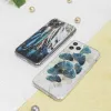 Xiaomi Redmi A1/Redmi A2 Gold Glam tok Feathers - 3. kép