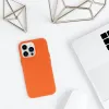 iPhone 14 Pro MagSafe Leather bőr telefontok narancsssárga - 1. kép