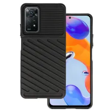 Xiaomi Redmi Note 11 Pro/Note 11 Pro 5G Thunder flexibilný TPU kryt s vylepšenou ochranou čierny Xiaomi Redmi Note 11 Pro/Note 11 Pro 5G Thunder flexibilný TPU kryt s vylepšenou ochranou čierny