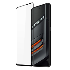 Realme GT Neo 3 Dux Ducis 9D Edzett Üveg 9H képernyővédő üvegfólia fekete