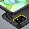 Motorola Moto G Power 2023 Carbon szénszál mintájú TPU tok fekete - 2. kép