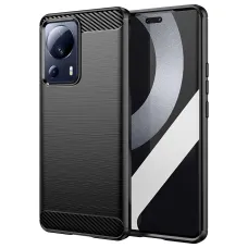 Xiaomi 13 Lite Carbon TPU puzdro s karbónovým vzorom čierne Xiaomi 13 Lite Carbon TPU puzdro s karbónovým vzorom čierne