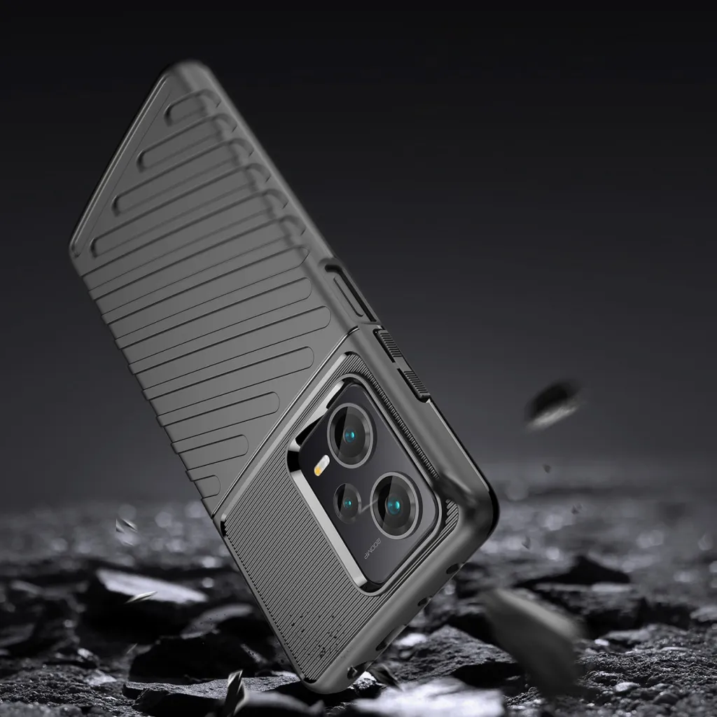 Xiaomi Redmi Note 12 Pro Plus Thunder fokozott védelmet biztosító flexibilis TPU tok fekete - 8