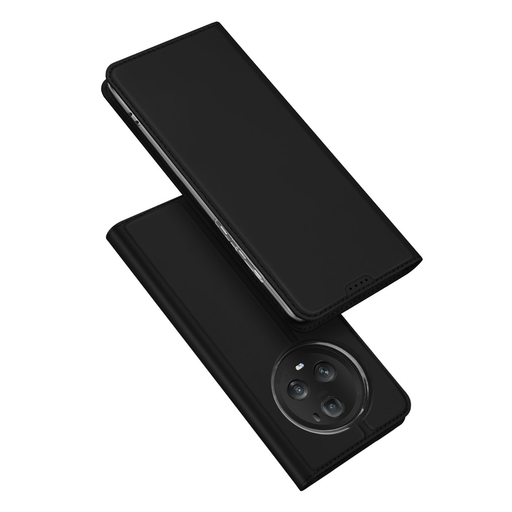 Honor Magic5 Pro Dux Ducis Skinpro fliptok fekete Honor Magic5 Pro Dux Ducis Skinpro fliptok fekete
