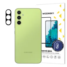 Samsung Galaxy A34 5G Wozinsky Full Camera Glass 9H ochranná fólia na objektív čierna Samsung Galaxy A34 5G Wozinsky Full Camera Glass 9H ochranná fólia na objektív čierna