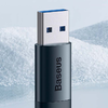 Baseus ZJJQ000103 Ingenuity Mini OTG Type-C Usb A adapter  fekete - 3. kép