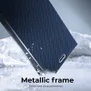 Xiaomi Redmi Note 12 Pro 5G Forcell Luna Carbon fliptok kék - 0. kép